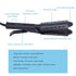 Hair Straightener Four-gear Temperature Adjustment Ceramic Tourmaline Flat Iron Women Hair Straightener Widen Panel Hair Curler